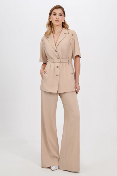 Жакет Bazalini 5036 бежевый - фото 3