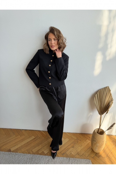 Жакет THE.WOMAN 0424 черный - фото 3