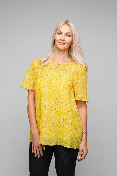 Блуза Avila 0863 желтый - фото 1