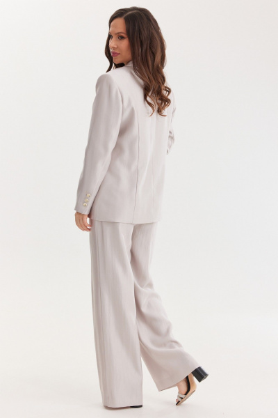 Брюки, жакет Магия моды 2659 серый_жемчуг - фото 5