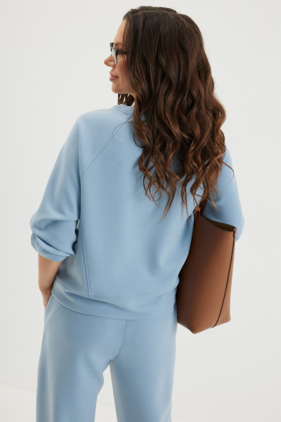 Брюки, свитшот Магия моды 2684 голубой - фото 11