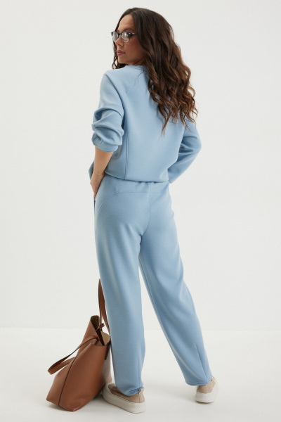 Брюки, свитшот Магия моды 2684 голубой - фото 10