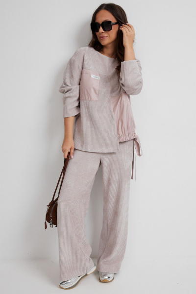 Брюки, джемпер Магия моды 2687 розовый - фото 2