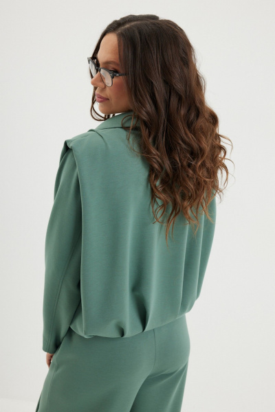 Бомбер, брюки Магия моды 2694 зеленый - фото 7