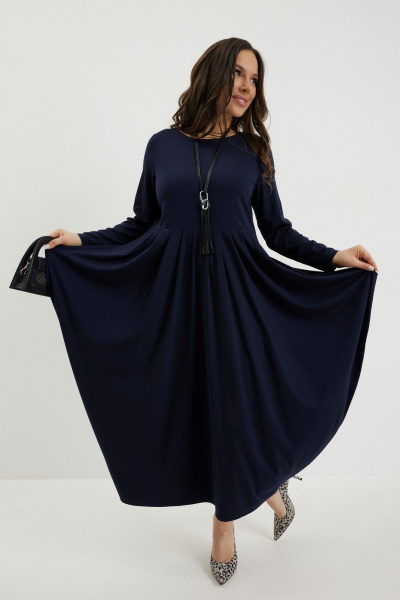 Платье Магия моды 2697 синий - фото 2