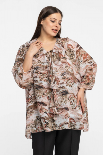 Блуза Avila 1006 цветной - фото 6