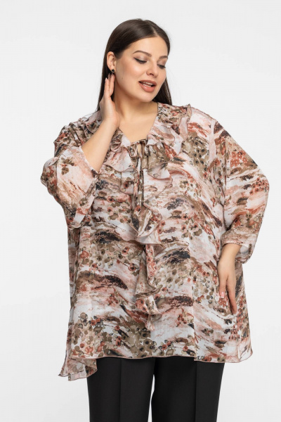 Блуза Avila 1006 цветной - фото 2