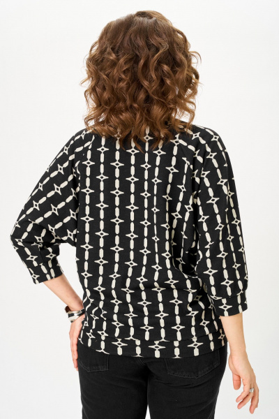 Джемпер Michel chic 782/1 черный_арабеск - фото 5