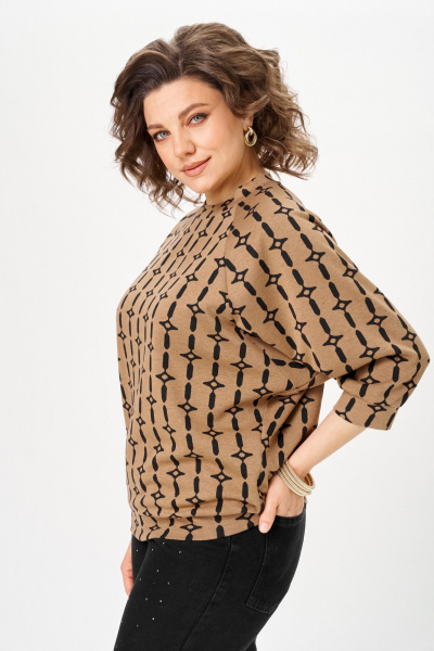 Джемпер Michel chic 782/1 карамельный_арабеск - фото 3