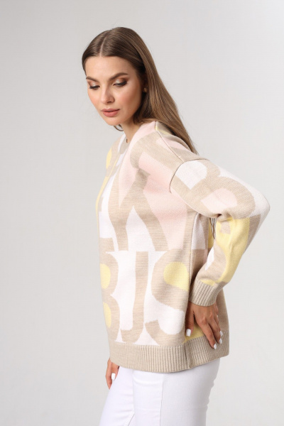 Джемпер BONADI BS18 бежевый - фото 5