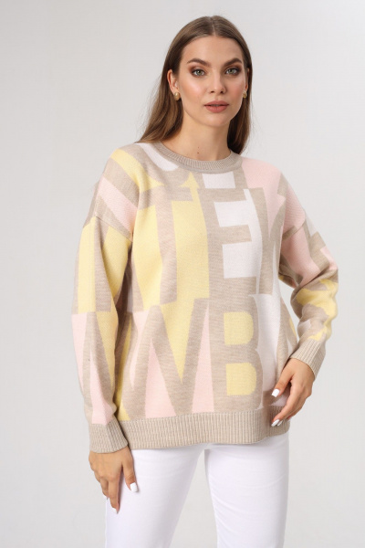 Джемпер BONADI BS18 бежевый - фото 2