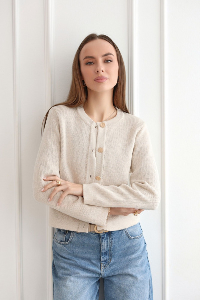 Жакет BONADI 2039 бежевый - фото 6