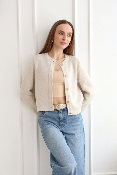 Жакет BONADI 2039 бежевый - фото 4