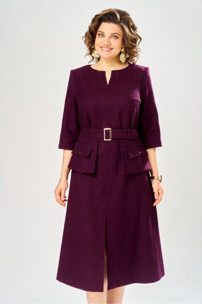 Платье Bonna Image 1047/3 фиолетовый - фото 1