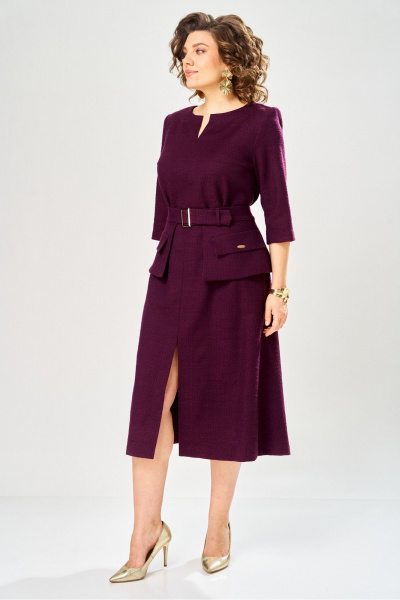 Платье Bonna Image 1047/3 фиолетовый - фото 8