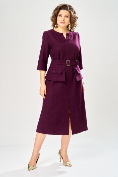 Платье Bonna Image 1047/3 фиолетовый - фото 2