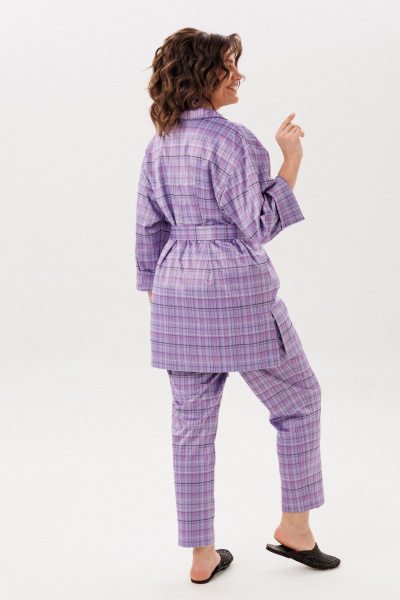 Брюки, жакет Anelli 1701-лавандовая_история - фото 8