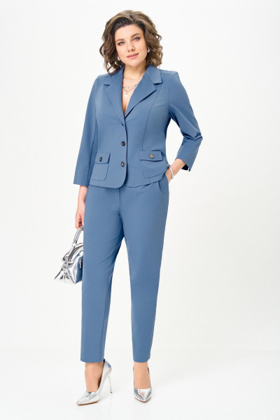 Брюки, жакет Lady Secret 2848 голубой - фото 6