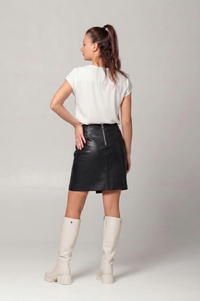 Блуза Соджи 691 молочный - фото 2