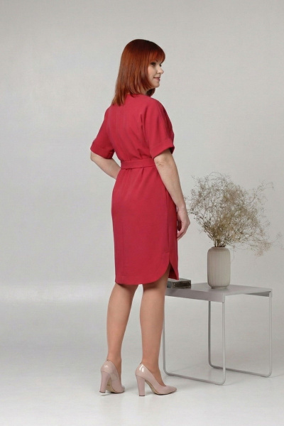 Платье Соджи 692 розовый - фото 2