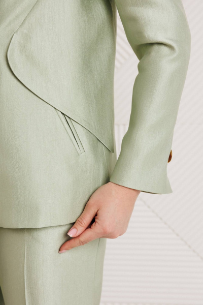 Брюки, жакет Мода Юрс 26-2970 ментол - фото 10