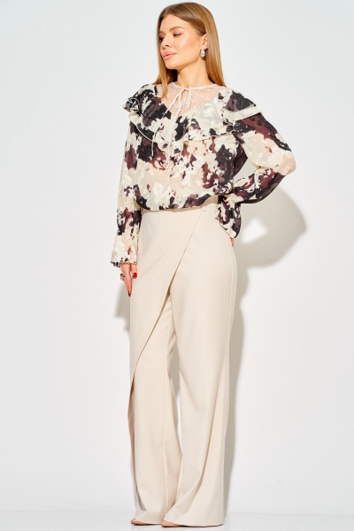 Брюки Laikony L-024 топленое_молоко - фото 5