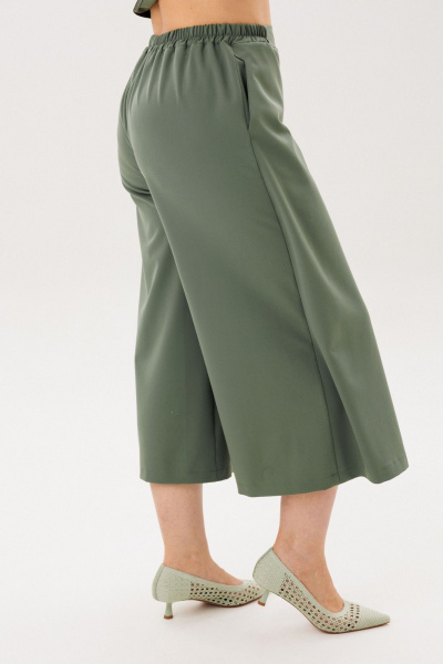 Блуза, кюлоты Anelli 1793.2 зеленый-холм - фото 7