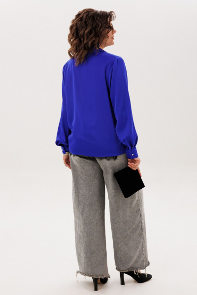 Блуза Anelli 1663 ослепительно-синий - фото 5