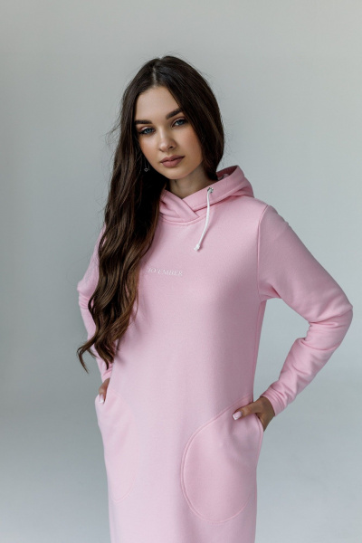 Платье JoEmber 11 розовый - фото 6