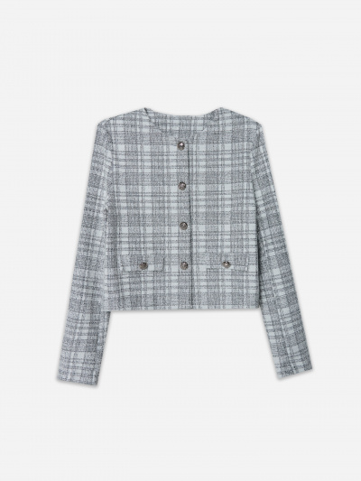 Жакет Mark Formelle 172115-1/25-40434П-9 черно_белая_клетка - фото 2