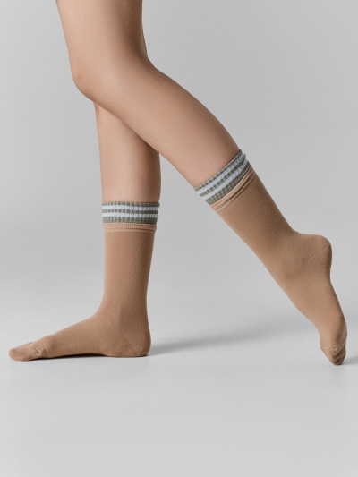 Носки Mark Formelle 3013K-3330/253013K капучино_рис.3330 - фото 4