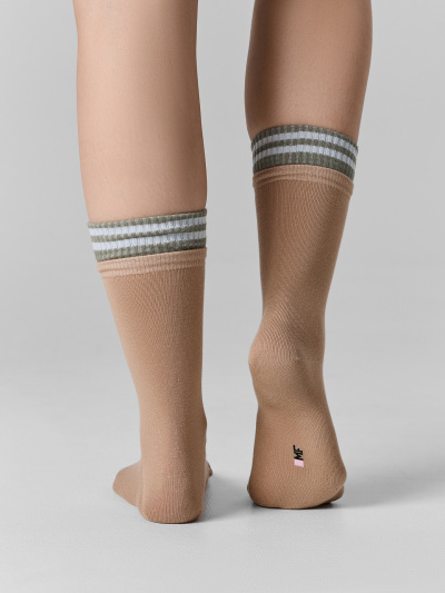 Носки Mark Formelle 3013K-3330/253013K капучино_рис.3330 - фото 3