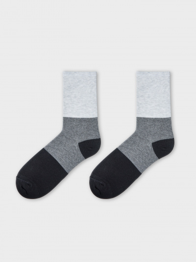 Носки Mark Formelle 430K-3383/B4-25430K-1 св.серый_меланж_рис.3383 - фото 1