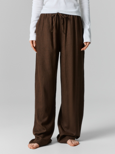 Брюки Mark Formelle 532431/25-38263Ц-9 т.коричневый - фото 2