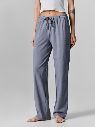 Брюки Mark Formelle 532495/25-40217ПП-5 цветы_на_сизом - фото 1