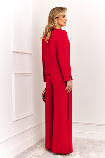 Брюки, жакет AGATTI 5999-1 красный - фото 4