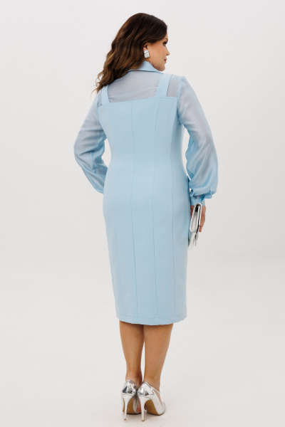 Платье ANIDEN 715-3 голубой - фото 11