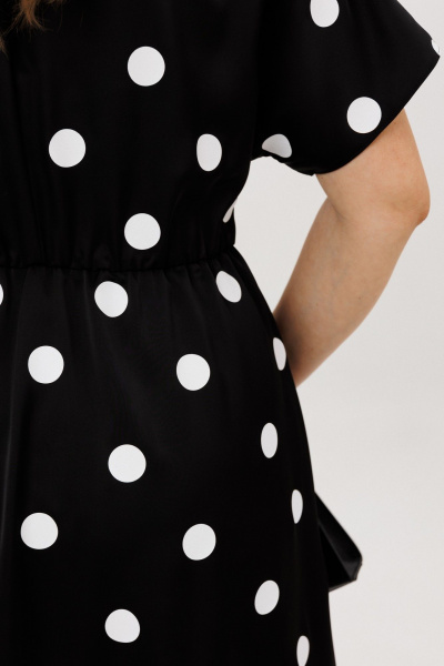 Платье ANIDEN 721-4 черно-белый - фото 9