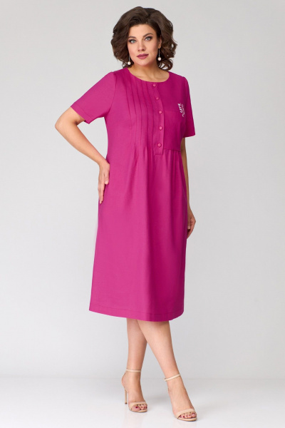 Платье Мишель стиль 1115-2 фуксия - фото 1