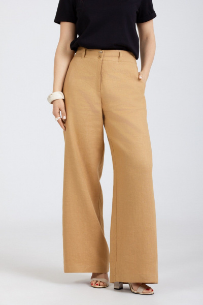 Брюки Mirolia 1287 горчица - фото 2