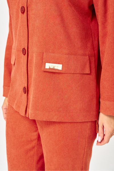 Брюки, рубашка VIPPRIMO 125 терракот - фото 15