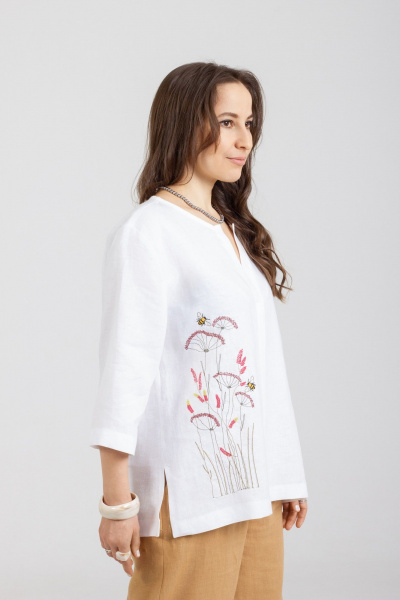 Туника Mirolia 1293 белый - фото 3