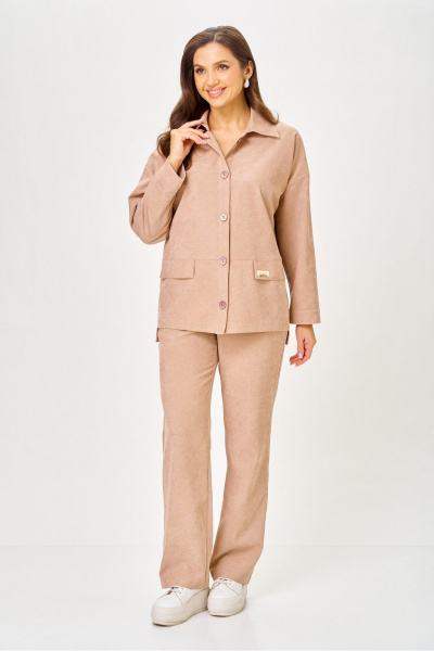 Брюки, рубашка VIPPRIMO 125 пыльный-беж - фото 10