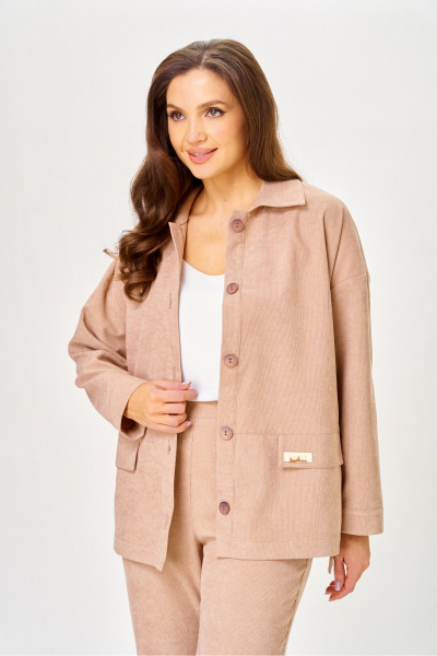 Брюки, рубашка VIPPRIMO 125 пыльный-беж - фото 6