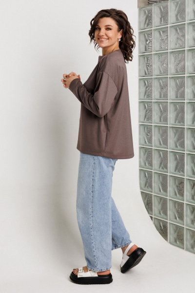 Блуза BegiModa 4158 фиолетовый_кварц - фото 6