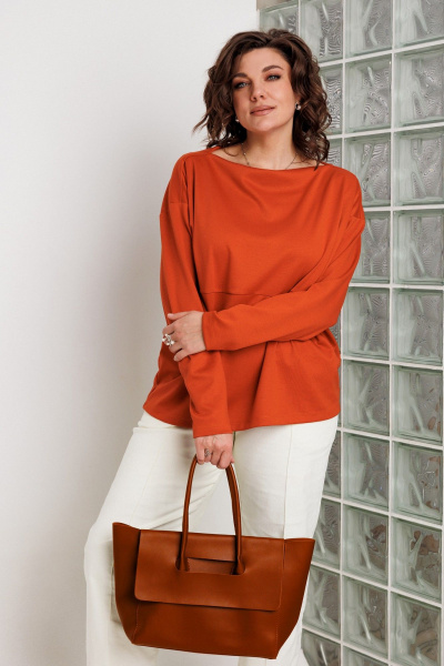 Блуза BegiModa 4158 оранж - фото 1