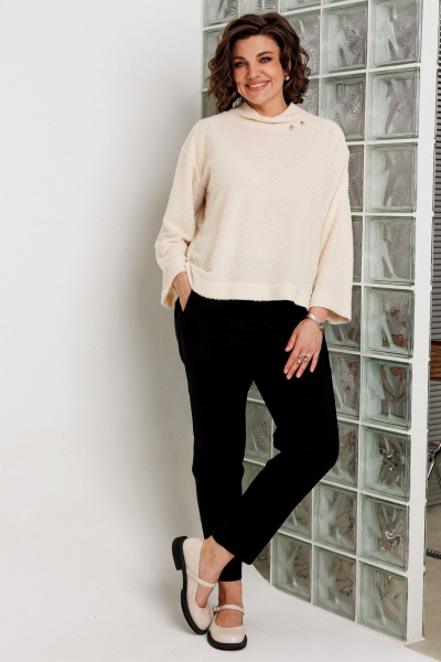 Свитшот BegiModa 4165 топленое_молоко - фото 2