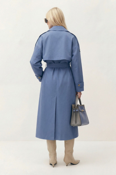 Пояс, тренч Lokka 1843 темно-голубой - фото 7