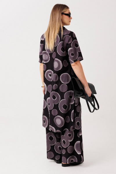 Блуза, брюки Anastasia м-1335 черный - фото 7