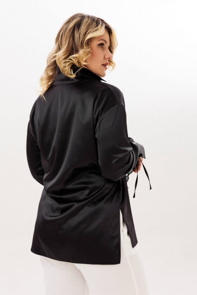 Блуза Anastasia м-1342 черничный - фото 6